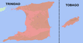 Range map of Gonatodes vittatus